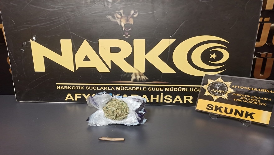 152 gram skunk maddesi yakalandı 3 tutuklu