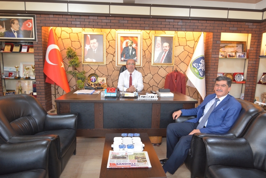 İl kültür turizm müdürlüğünden başkan dr. Mustafa çöl’e ziyaret