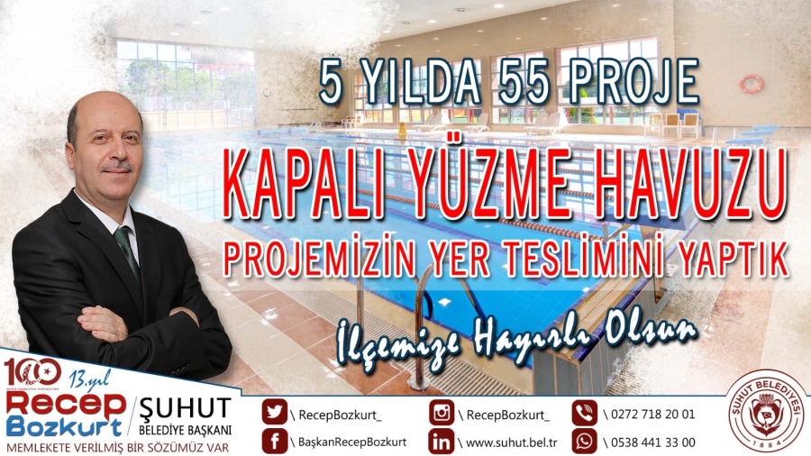 Başkan Bozkurt 5 Yılda 55 Proje Dedik! 