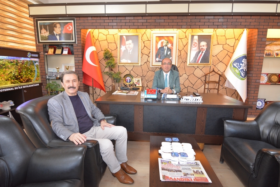 Mustafa Tarlacı’dan Başkan Mustafa Çöl’e Ziyaret