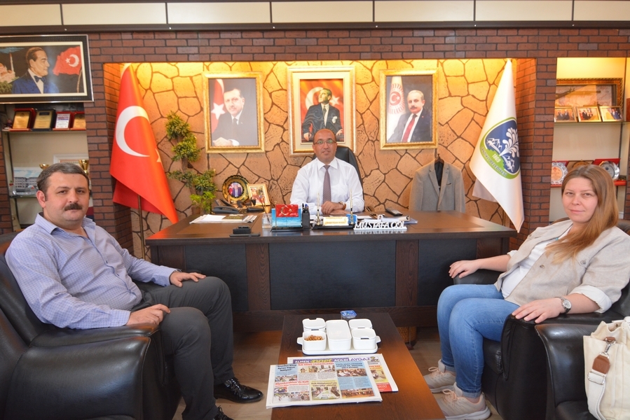 Savcılardan başkan Mustafa Çöl’e ziyaret