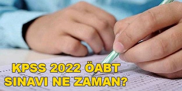 2022 ÖABT Sınav duyurusu