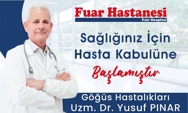 Uzm. Dr. Yusuf Pınar hasta kabulüne başladı