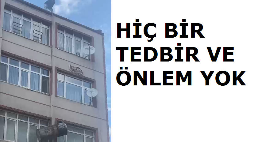 Tedbirsiz çalışan  vatandaş tepki çekti