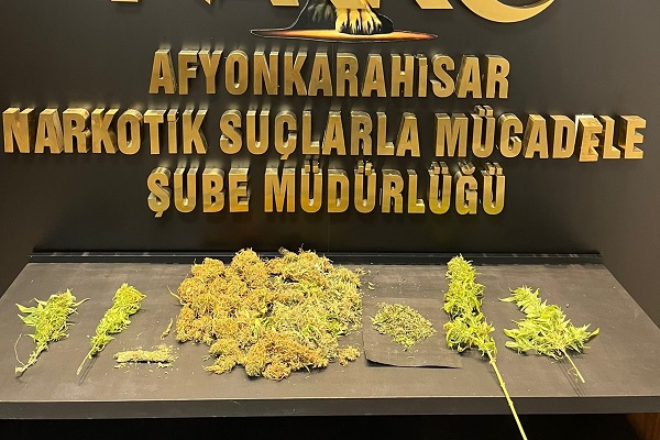 212 gr uyuşturucu madde ele geçirildi