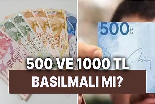 500 TL banknot ve 10 TL madeni para çıkacak mı ?