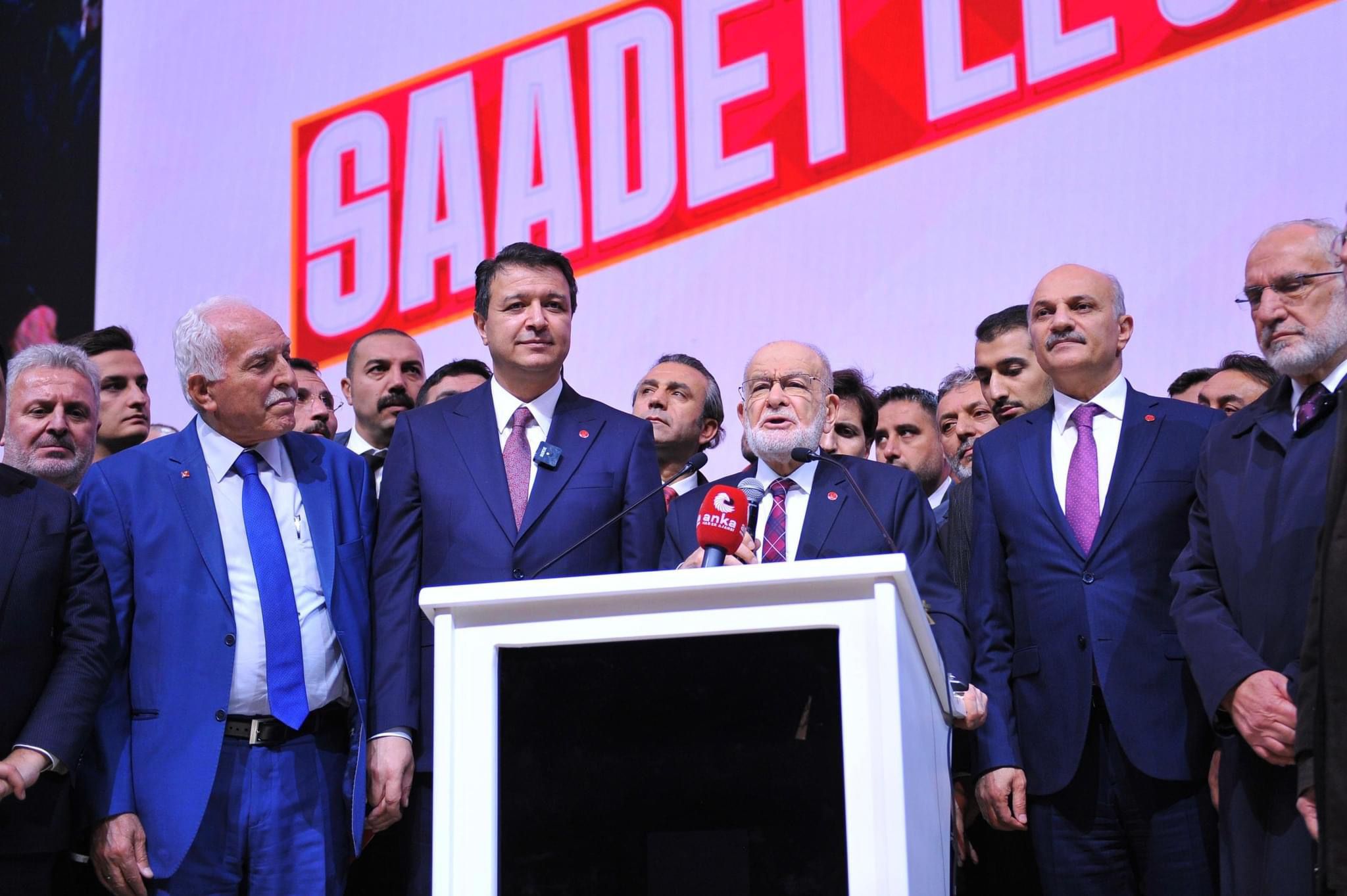 Saadet Partisinin yeni genel Başkanı Arıkan