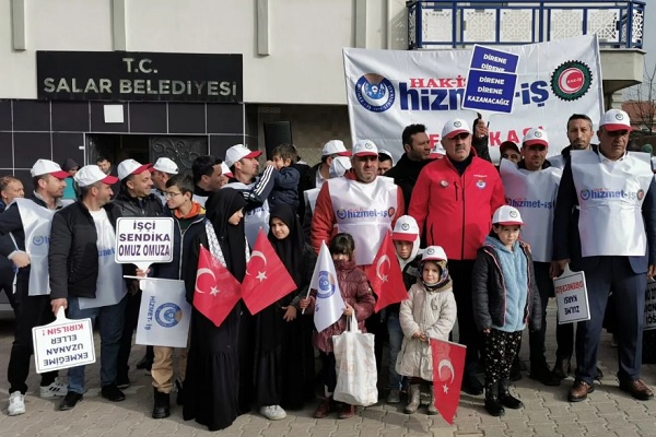 Hizmet İşten Salar Belediyesine Hodri Meydan