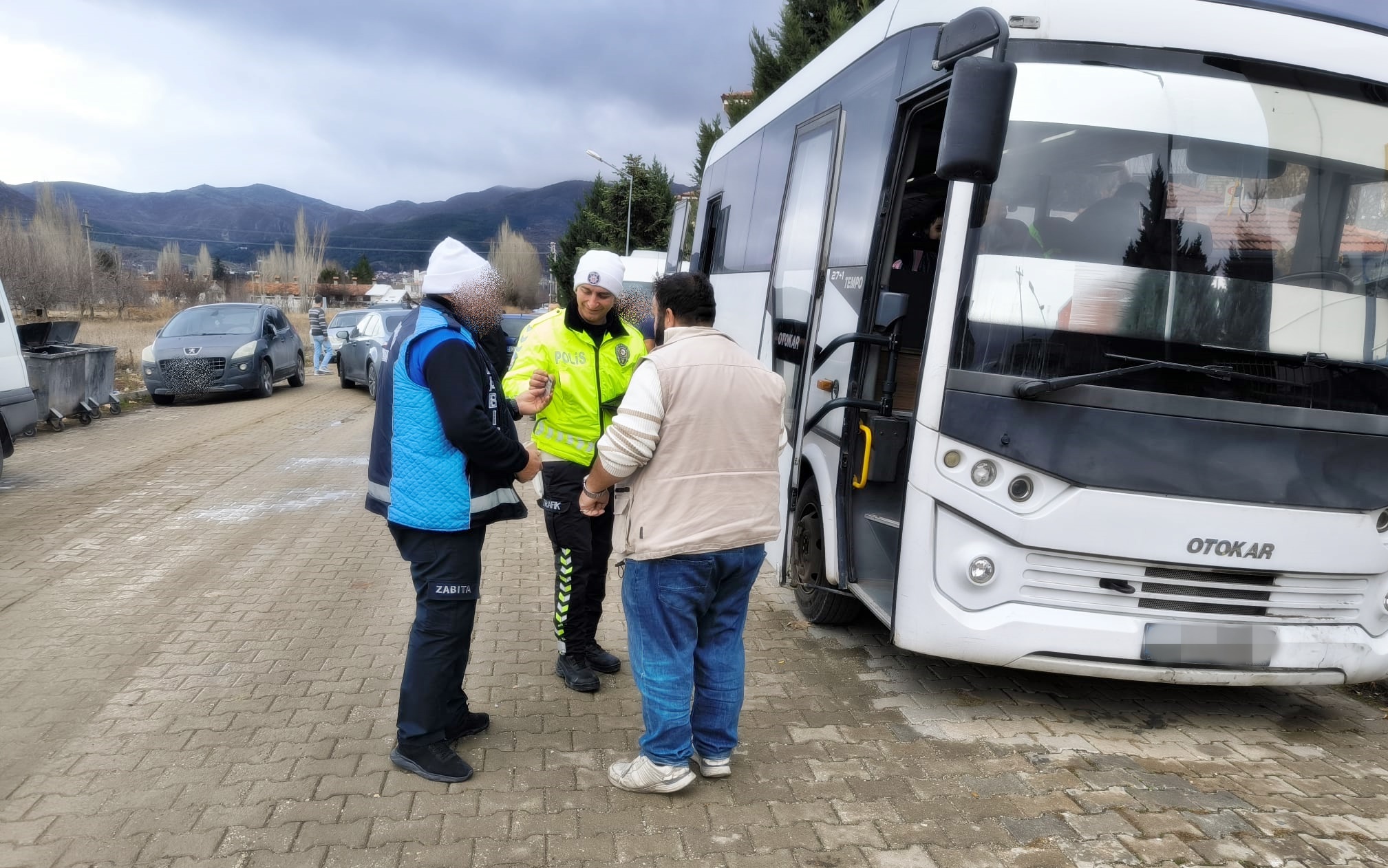 Afyonda okul servisleri denetlendi