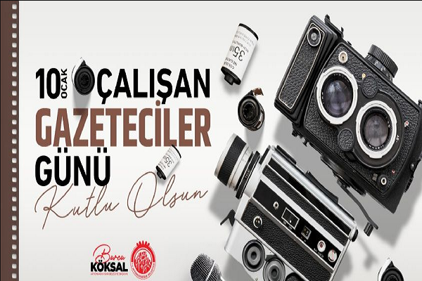 Başkan Köksal tüm gazetecilerimizin yanındayız