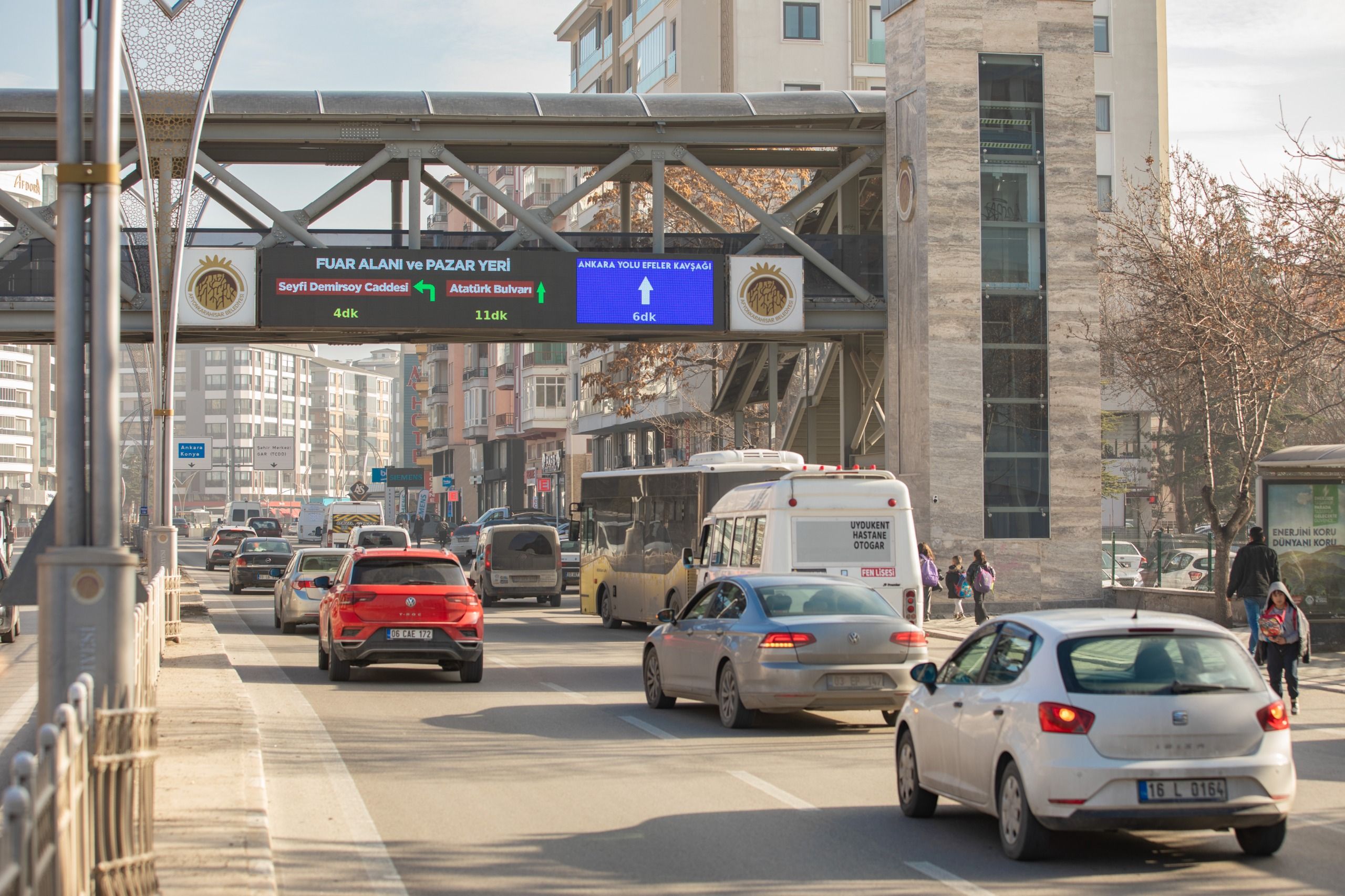 Trafikte  yönlendirme uygulaması