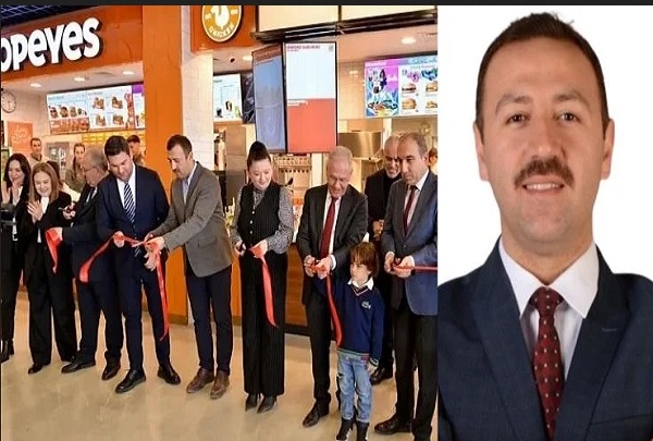 Burger King firmasının açılışına katılan başkan görevden alındı