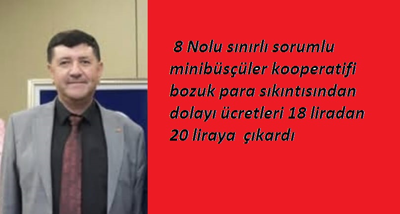 8 Nolu sınırlı sorumlu minibüsçüler kooperati