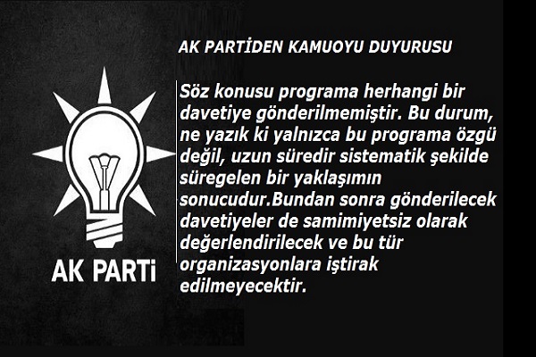 Belediyeden açılış için bize davetiye gelmedi