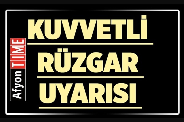 Bölgemizde Kuvvetli Rüzgar Bekleniyor