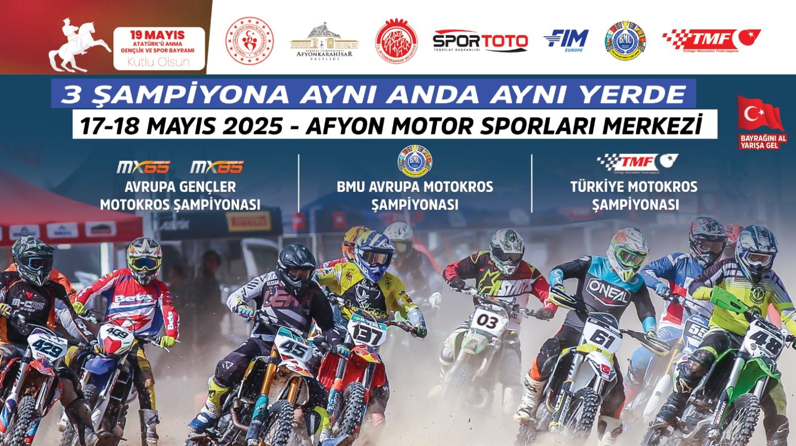 3 şampiyona aynı anda aynı yerde