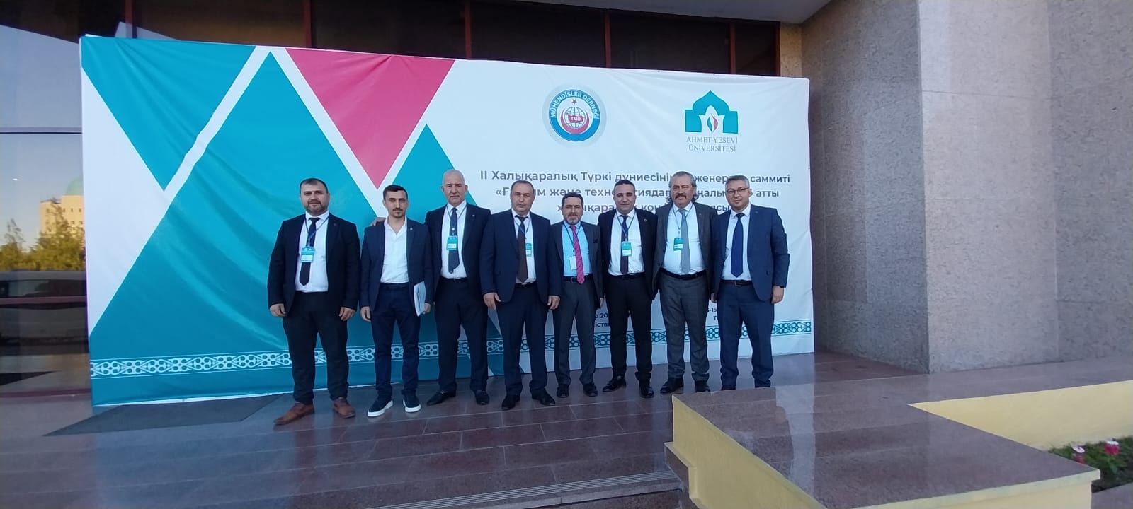 Türk mühendisler Afyonkarahisar’ı Türkistan’da Temsil Etti