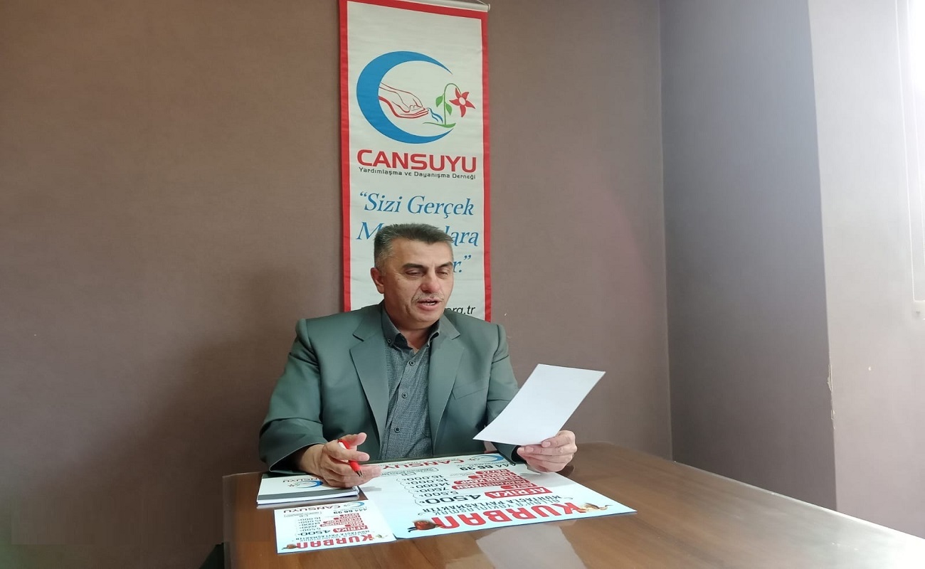 Cansuyu Derneği Kurbana Hazır.
