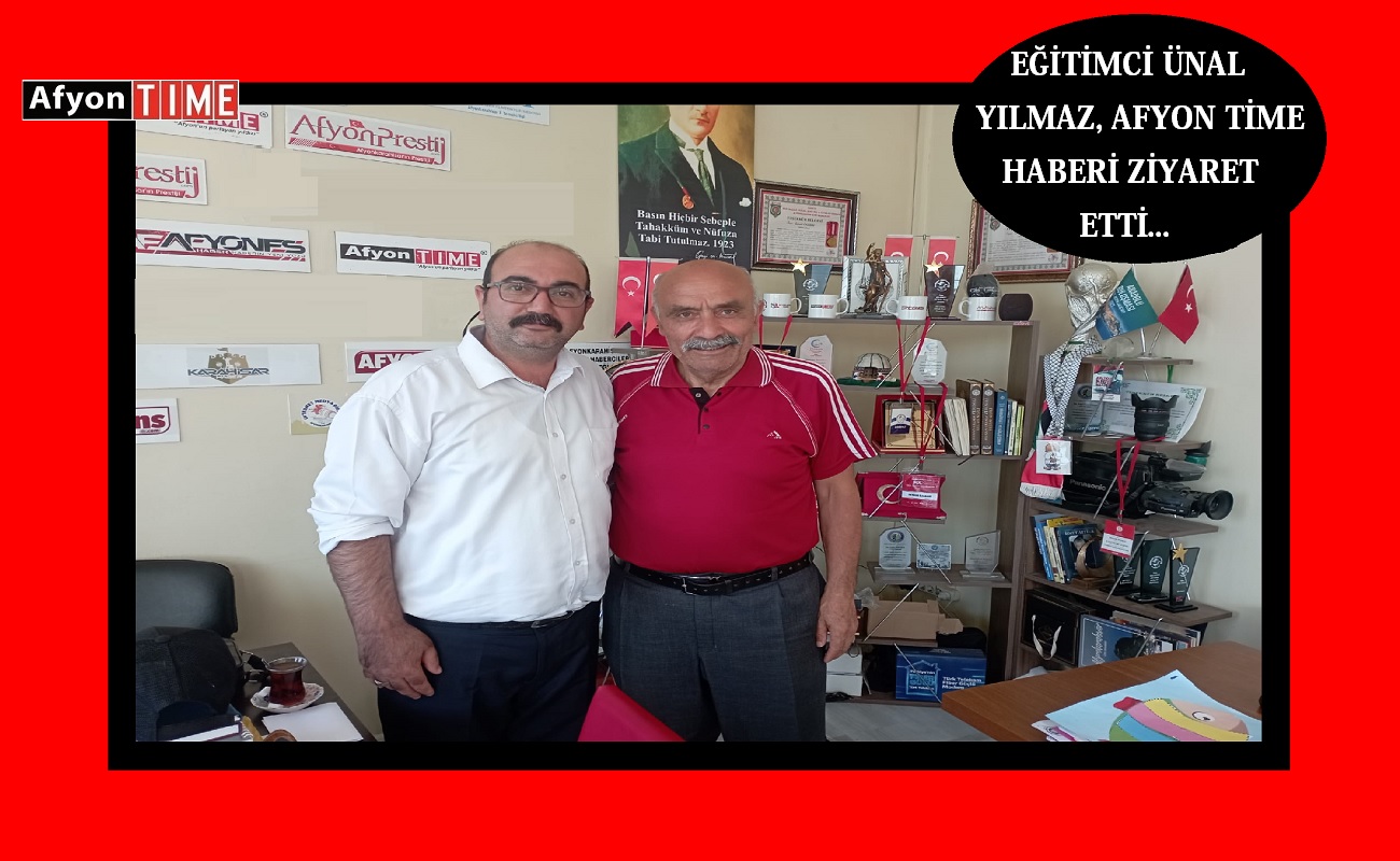 Yılmaz Afyontime'a projesinden bahsetti