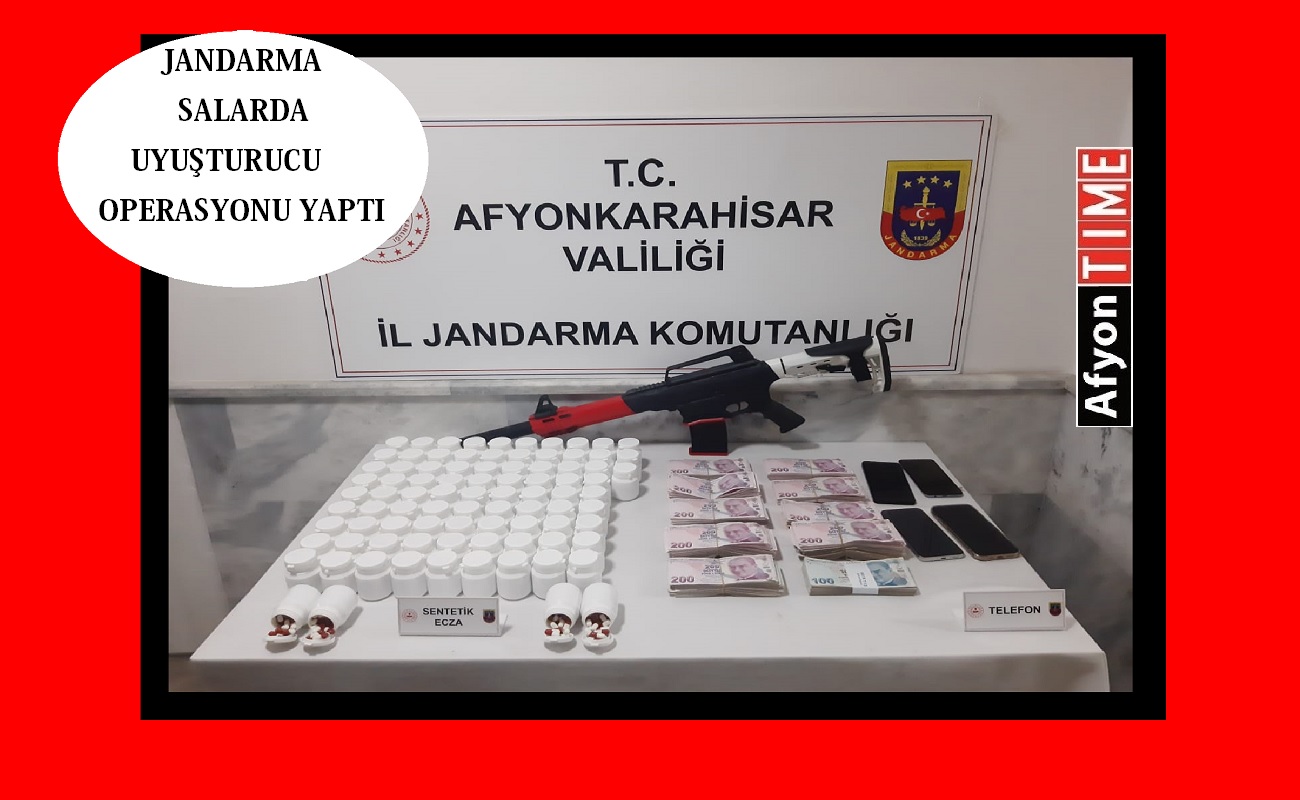 Jandarma uyuşturucu ile mücadelesine devam ediyor