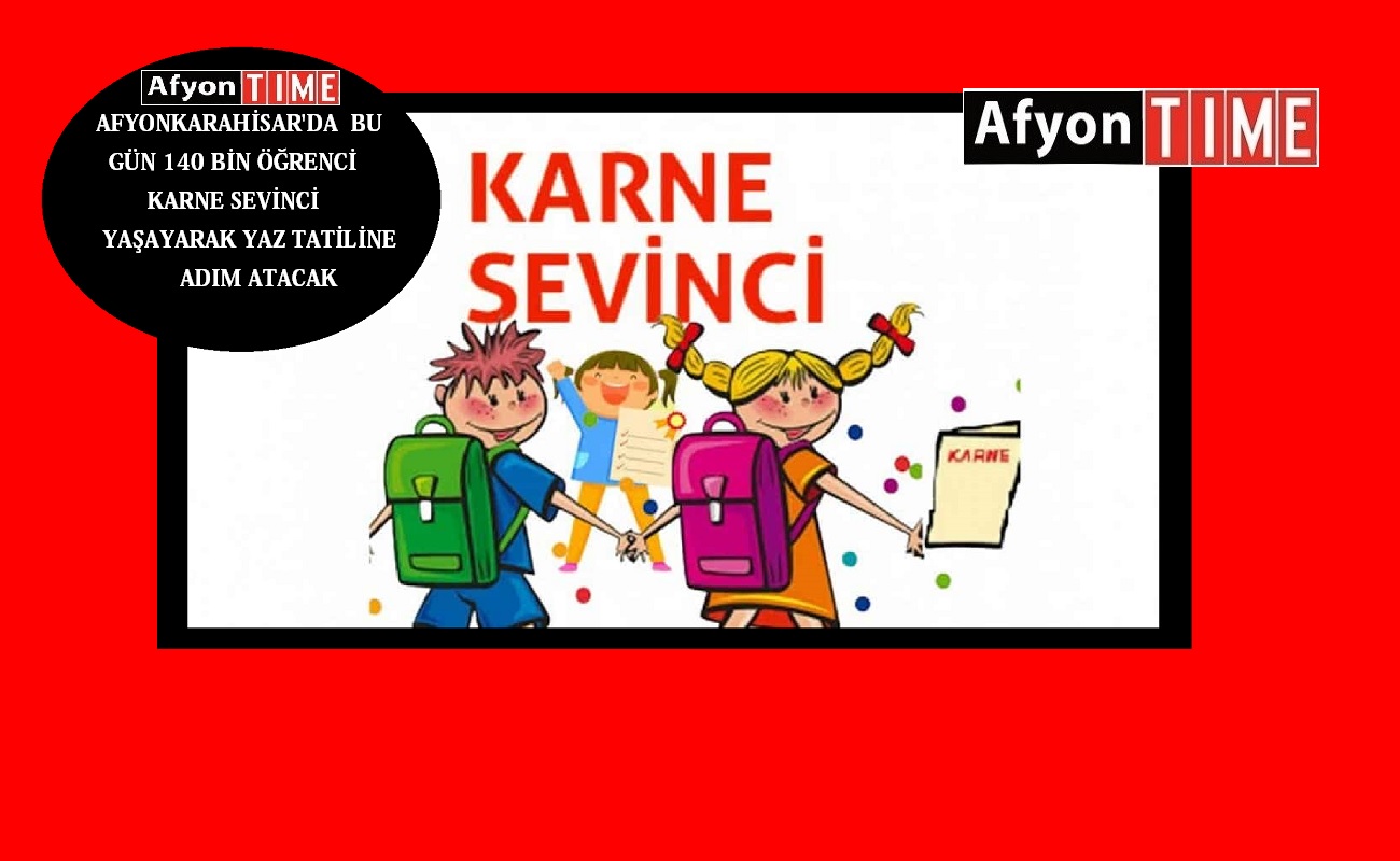 Yaz tatili heyecanı bu gün başlıyor