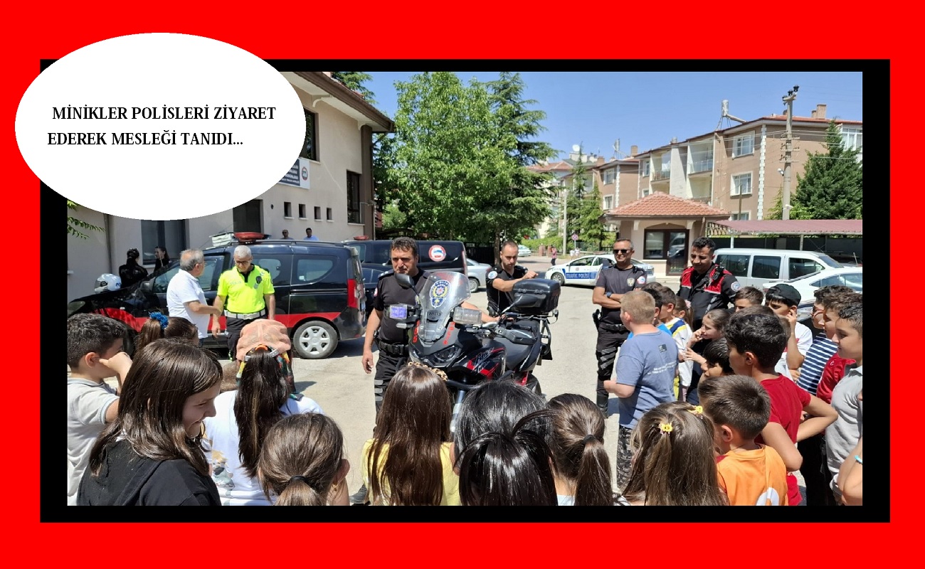 Miniklerden Polise Anlamlı Ziyaret