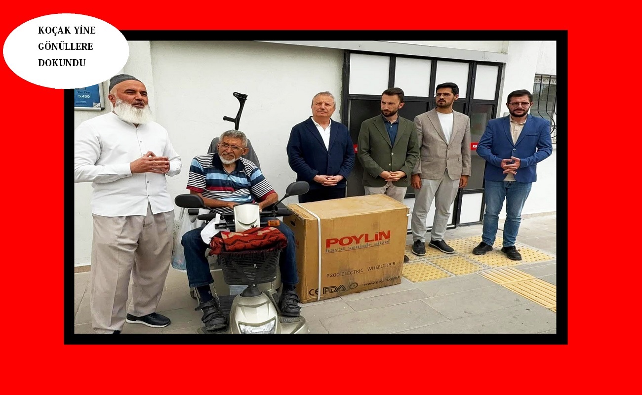 Koçak engellileri yine unutmadı