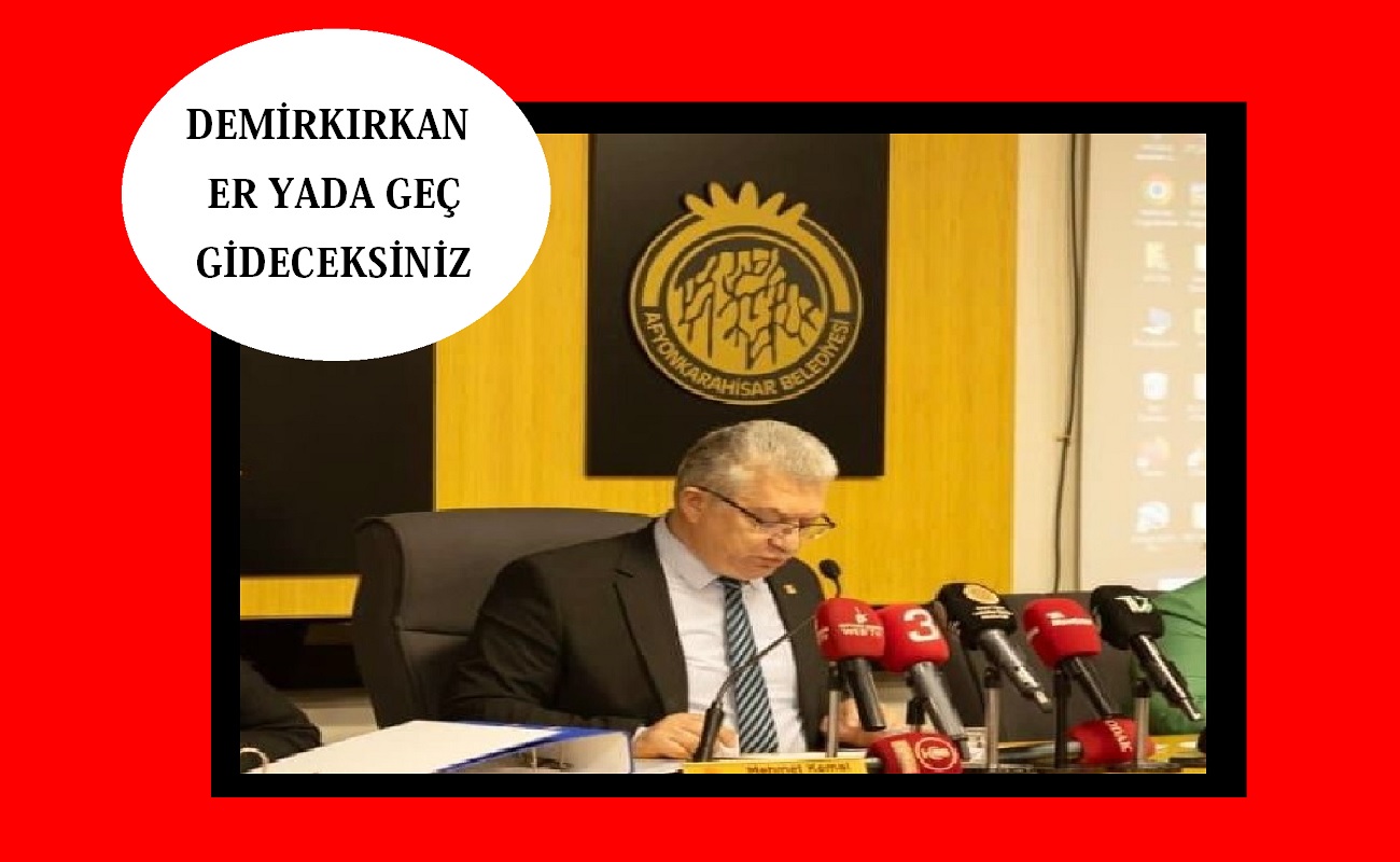 Demirkırkan Aynaya Bakın. Önce Kendinizle Yüzleşin