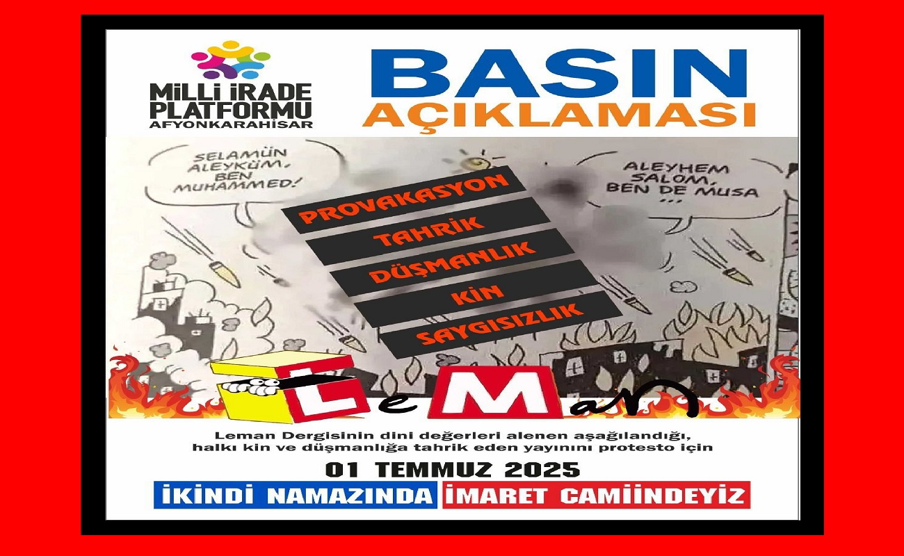 Leman dergisi dini değerleri alenen aşağılıyor