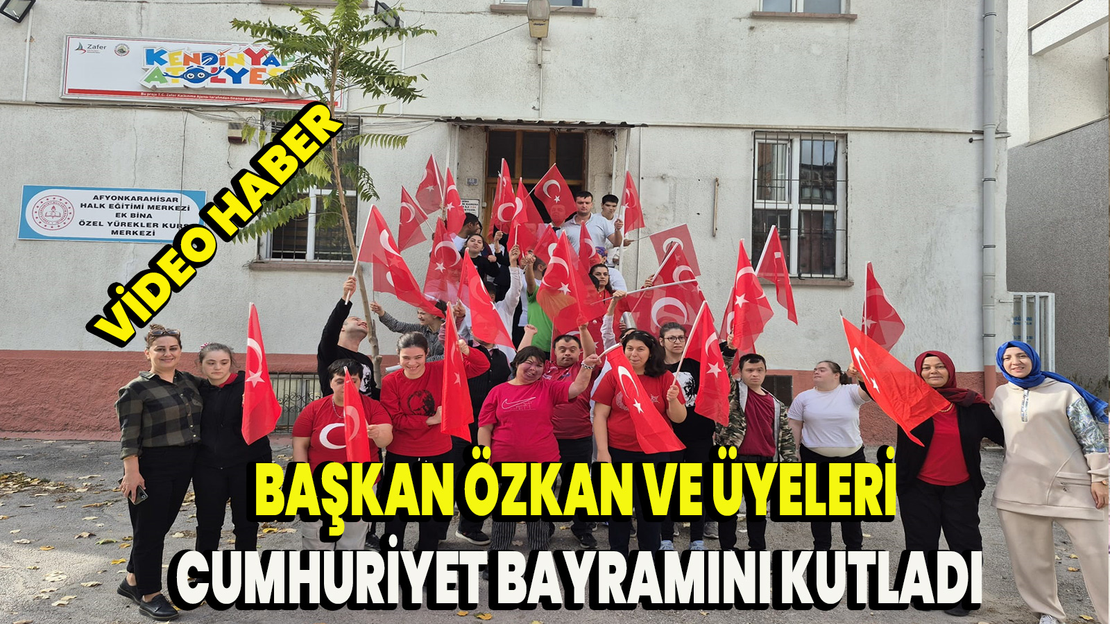 Başkan Özkan ve Üyeleri Cumhuriyet Bayramını kutladı