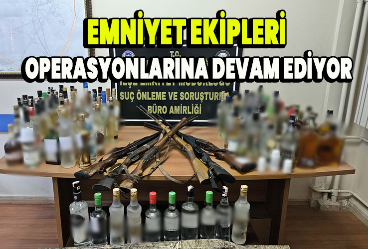 Emniyet ekipleri operasyonlarına devam ediyor