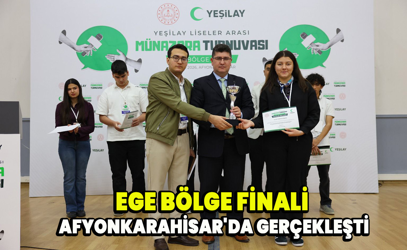 Ege Bölge finali Afyonkarahisar'da gerçekleşti