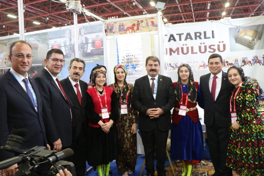 Dinar  9. Antalya Şehircilik ve Teknoloji Fuarında 