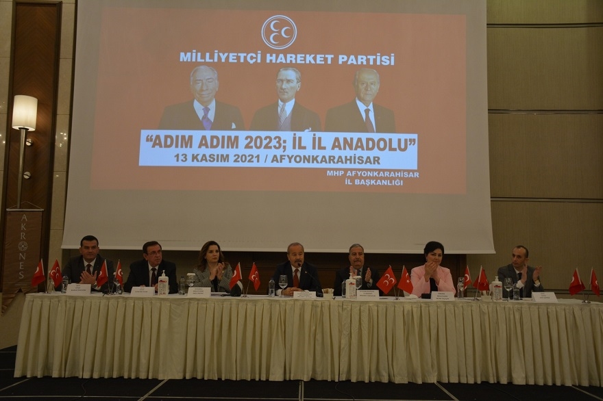  Afyonda adım adım 2023; il il Anadolu toplantısı yapıldı