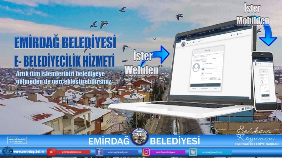 Emirdağ belediyesi vatandaş odaklı çalışıyor