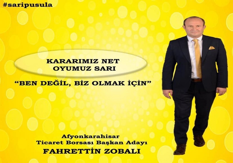 Ben değil biz olmak için Fahrettin Zobalı