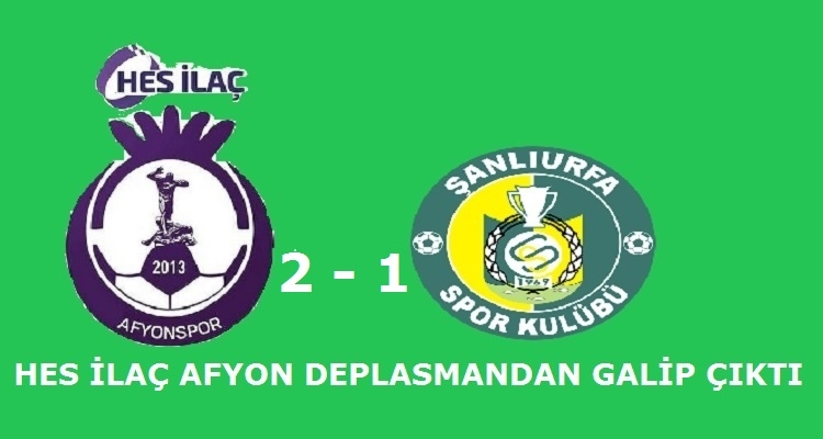 Hes İlaç Afyon 2- Şanlıurfaspor 1