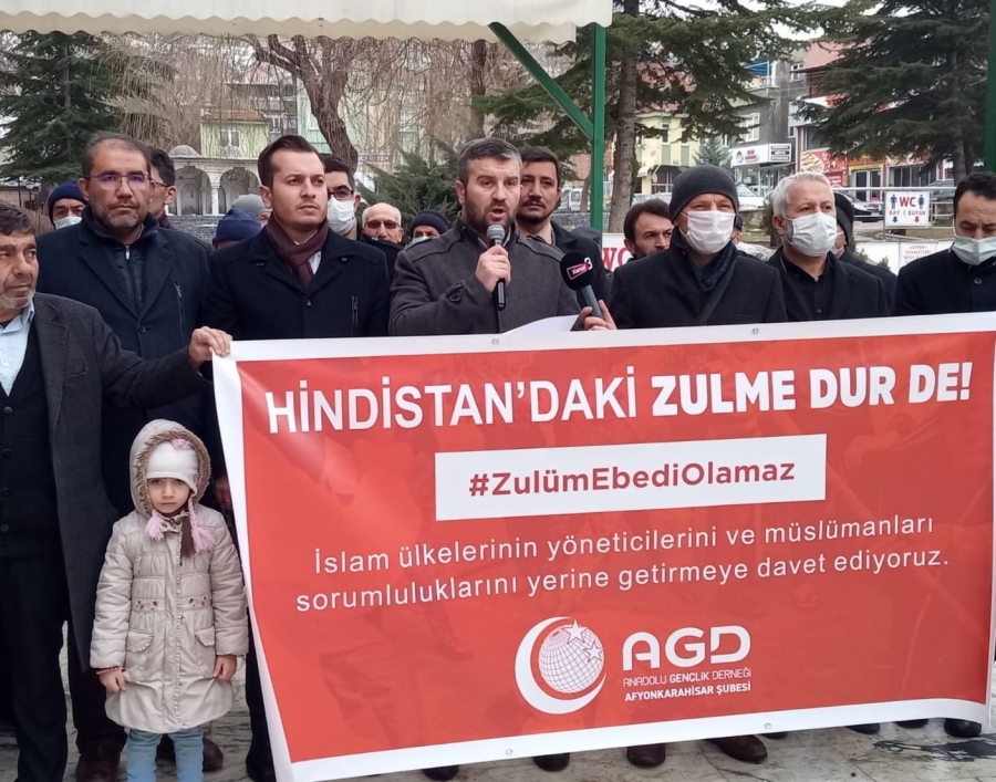 Hindistan'da yaşanan zulme sesiz kalmadılar