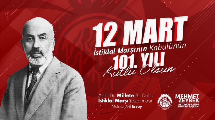 Başkan Zeybek'in 12 Mart mesajı