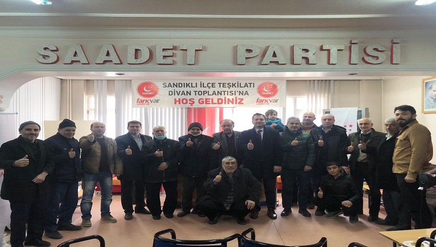 Saadet Partisi İlçe Ziyaretlerine Devam Ediyor.