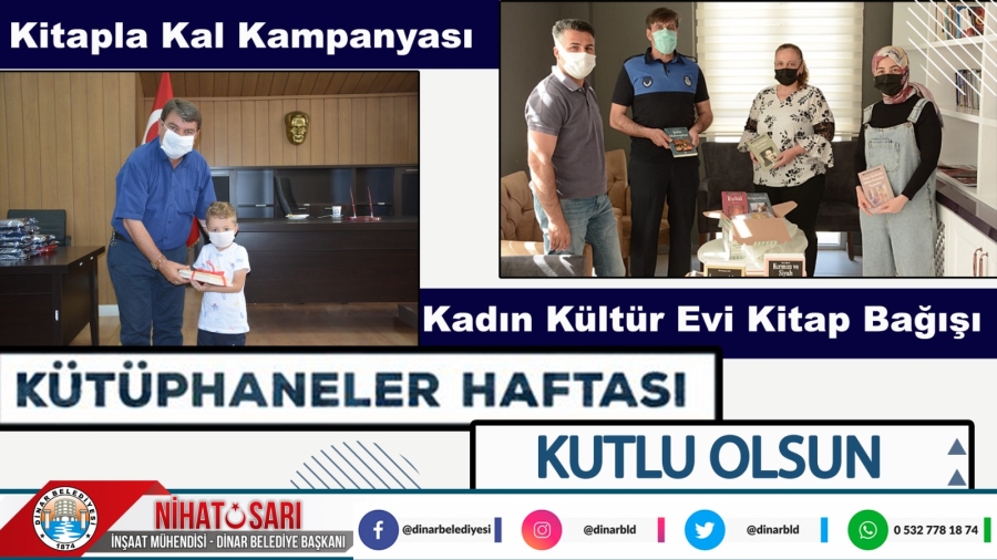 Başkan Sarı’dan Kütüphane Haftası Mesajı 