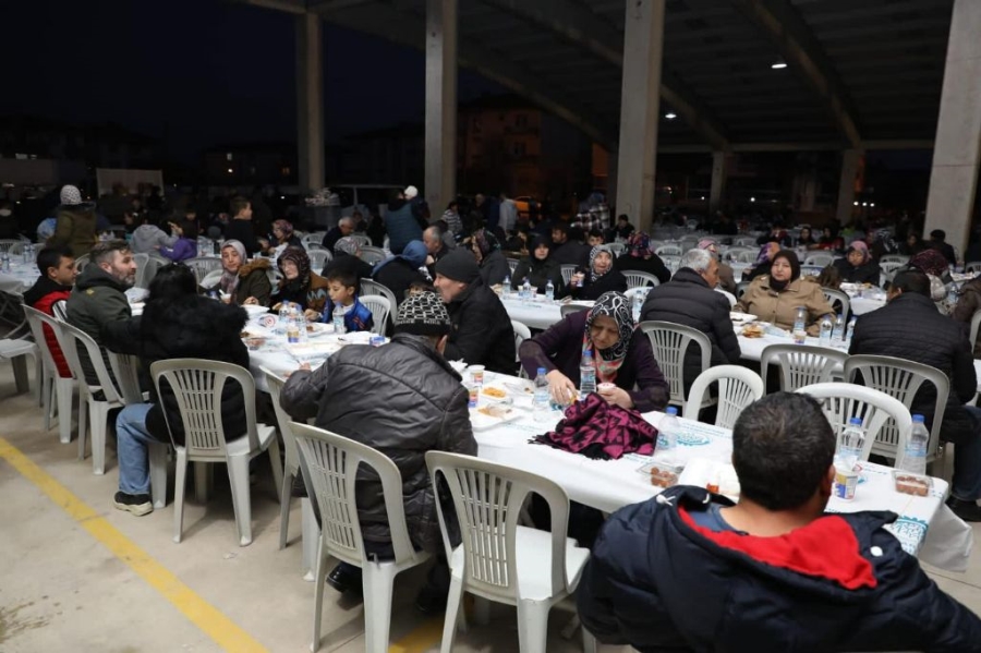 Mahalle iftarının ilki Sahipata da yapıldı