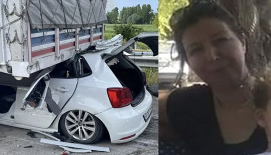Kazada hayatını kaybeden bayan sürücü PTT çalışanı çıktı