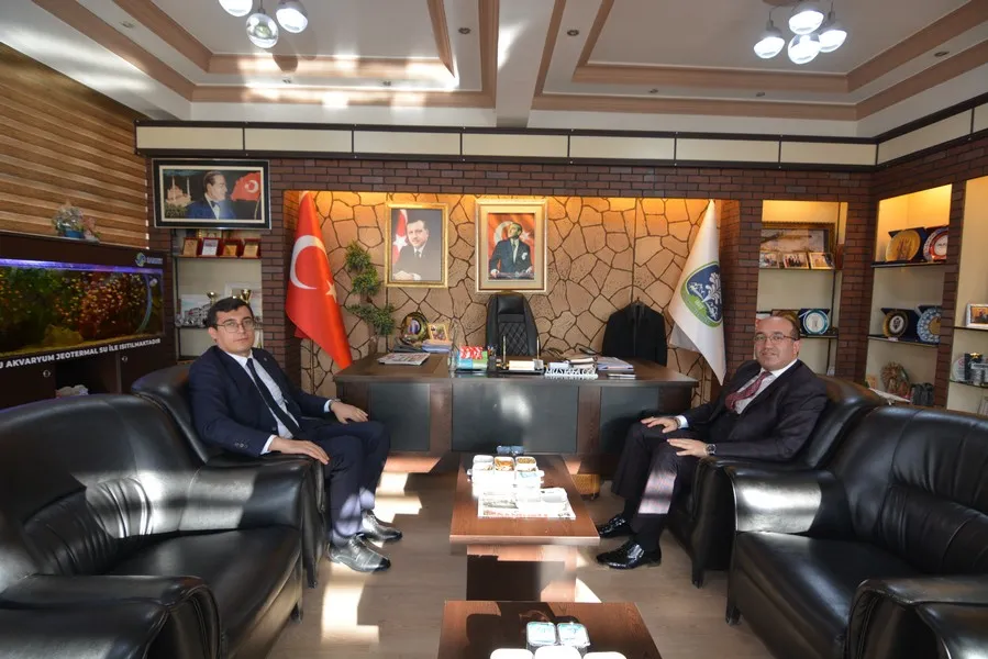 Cumhuriyet Başsavcısından Başkan dr. Mustafa Çöl’e ziyaret
