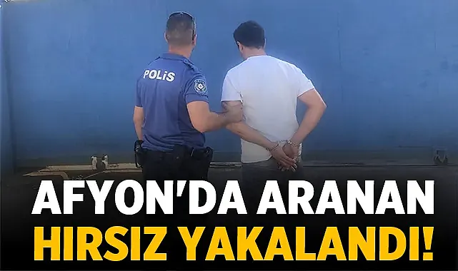 Aranan hırsız yakalandı