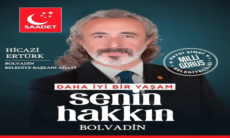 Ertürk seçim manifestosunu açıkladı: ‘ahlak ve maneviyat’