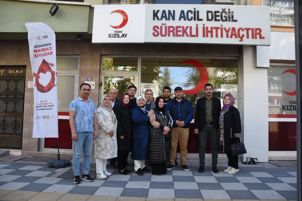 Ak Parti İl Teşkilatı Kan Bağışında Bulundu