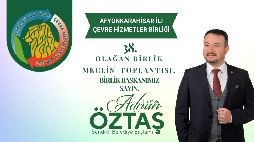 Başkan Öztaş birlik başkanı oldu