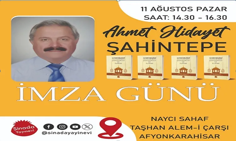 Eğitimci Şahintepenin imza günü